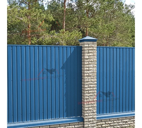 Купить профнастил окрашенный С18-800-0.4 цена за м2 