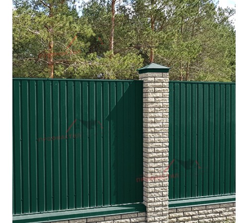 Купить профнастил окрашенный С18-800-0.4 цена за м2 