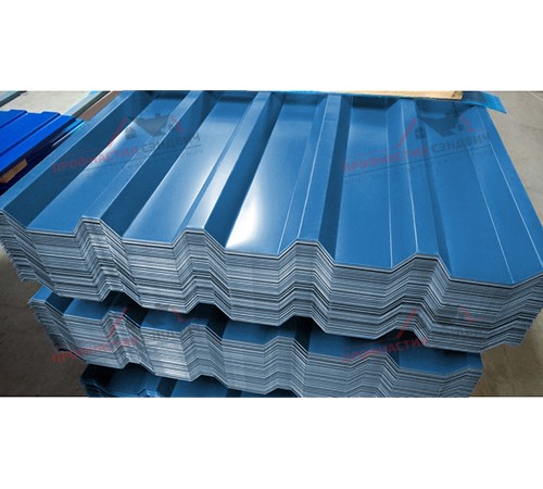 Купить профилированный лист С44-0.5, Ширина-1100, Полиэстер RAL5015 