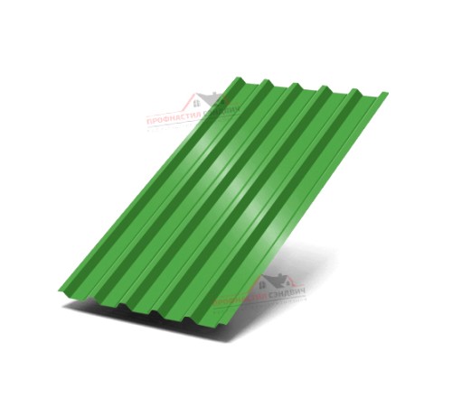 Купить профлист С44-0.5, Ширина-1100, Полиэстер RAL6018 