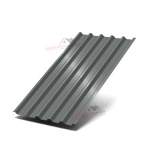 Профилированный лист С44-0.45, Ширина-1100, Полиэстер RAL7005