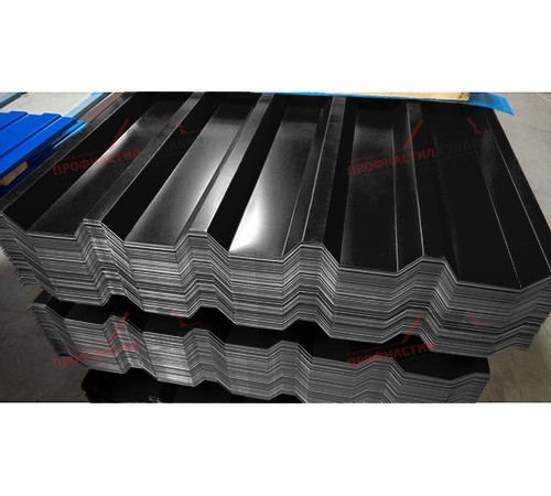 Купить профилированный лист С44-0.5, Ширина-1100, PURMAN RAL9005 