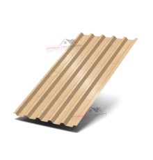 Профилированный лист С44-0.5, Ширина-1100, ECOSTEEL Клен