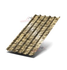 Профлист С44-0.5, Ширина-1100, ECOSTEEL Песчаник