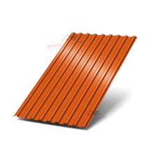 Профнастил окрашенный С17-1100-0.65 цена за м2