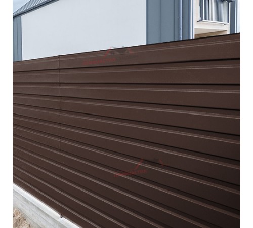 Профнастил окрашенный С17-1100-0.35 цена за м2 купить от производителя