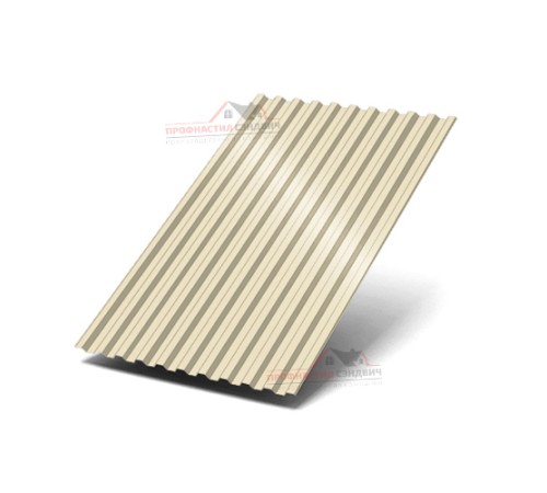 Профилированный лист C21-0.7, Ширина-1000, Полиэстер RAL1015