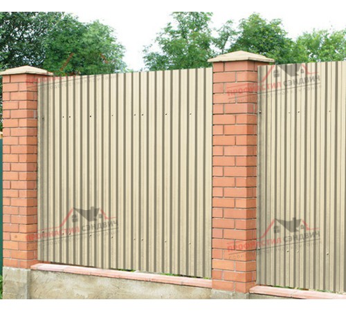 Купить профнастил C21-0.7, Ширина-1000, Полиэстер RAL1015 