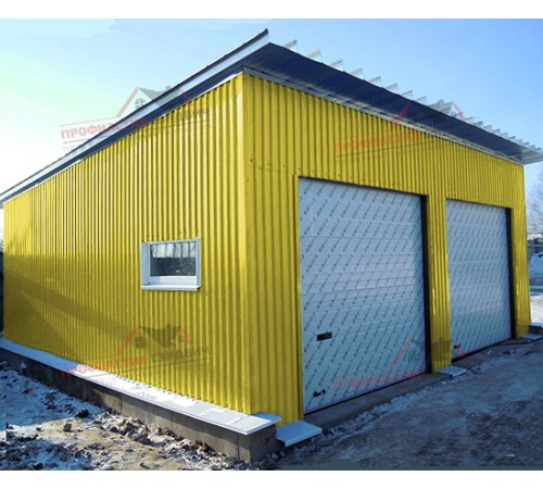 Профилированный лист C21-0.45, Ширина-1000, Полиэстер RAL1018