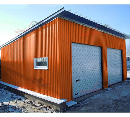 Профилированный лист C21-0.5, Ширина-1000, Полиэстер RAL2004