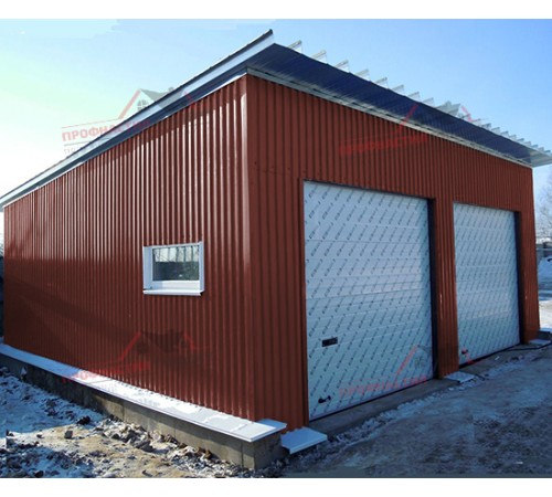 Профилированный лист C21-0.7, Ширина-1000, Полиэстер RAL3009