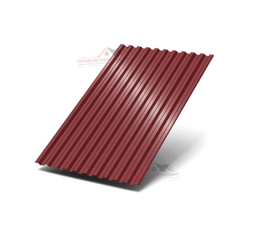 Профилированный лист C21-0.7, Ширина-1000, Полиэстер RAL3011