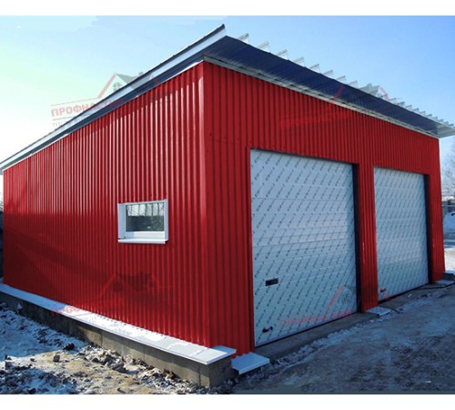 Профилированный лист C21-0.5, Ширина-1000, Norman RAL3020