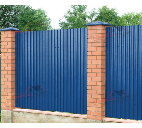 Купить профнастил C21-0.5, Ширина-1000, Полиэстер RAL5005 