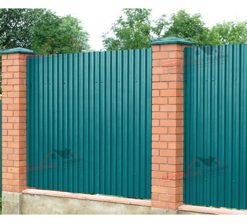 Купить профнастил C21-0.5, Ширина-1000, Полиэстер RAL5021  