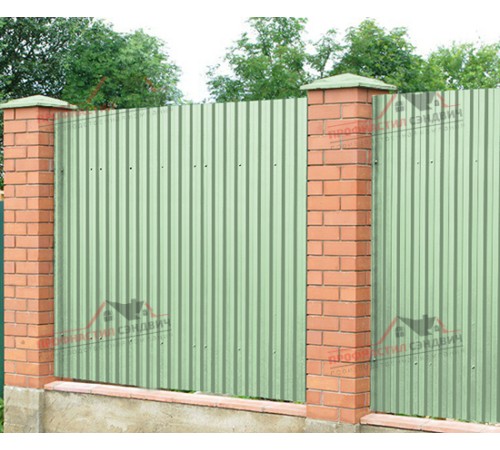 Купить профнастил C21-0.5, Ширина-1000, Norman RAL6019 