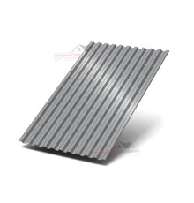 Профилированный лист C21-0.4, Ширина-1000, Полиэстер RAL7004