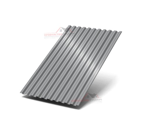 Профилированный лист C21-0.5, Ширина-1000, Полиэстер RAL7004