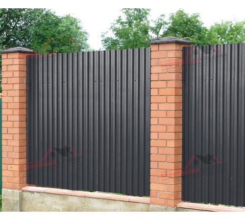 Купить профнастил C21-0.5, Ширина-1000, Norman RAL7024 