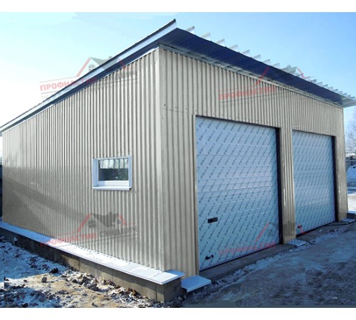 Профилированный лист C21-0.5, Ширина-1000, Полиэстер RAL7035