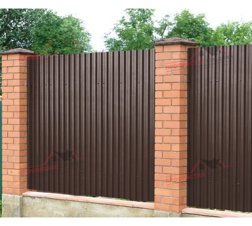 Купить профнастил C21-0.7, Ширина-1000, Полиэстер RAL8017 