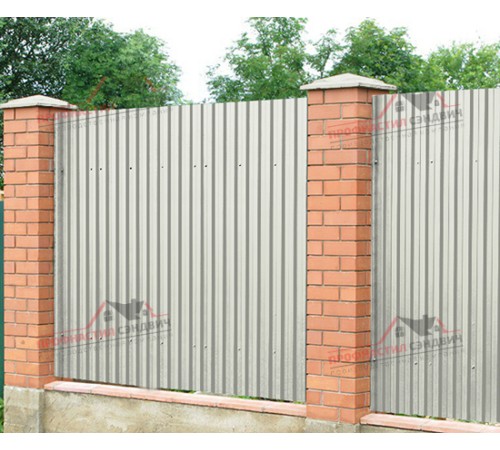 Купить профнастил C21-0.7, Ширина-1000, Полиэстер RAL9002 