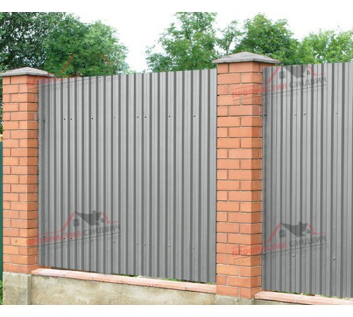 Купить профнастил C21-0.5, Ширина-1000, Полиэстер RAL9006 