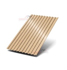 Профилированный лист C21-0.5, Ширина-1000, ECOSTEEL Клен