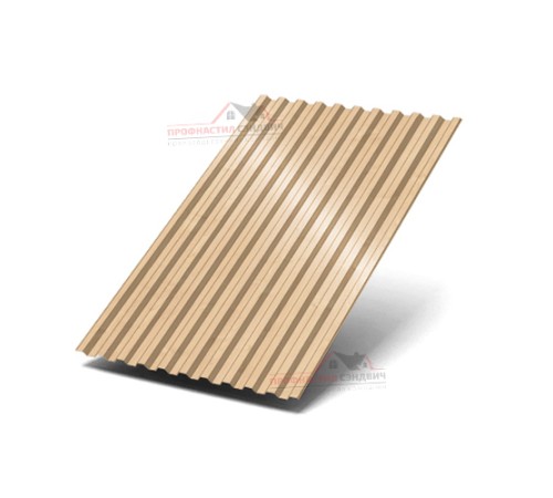 Профилированный лист C21-0.5, Ширина-1000, ECOSTEEL Клен