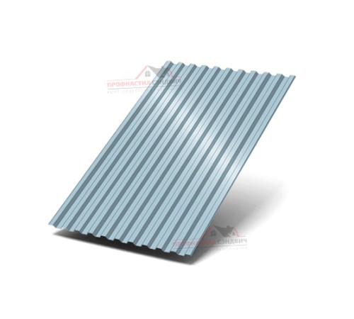 Профилированный лист C21-0.5, Ширина-1000, Призма Met.Blue