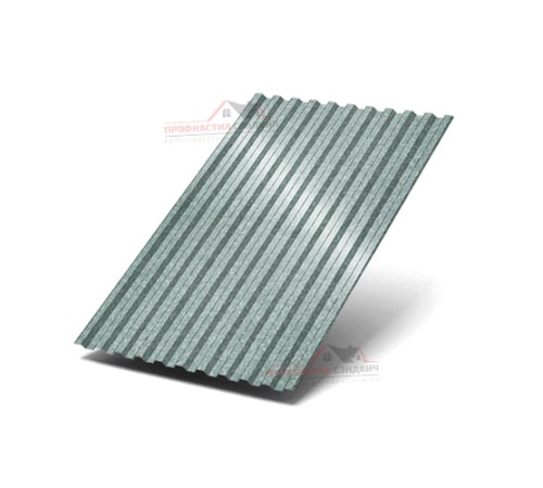 Профилированный лист C21-0.6, Ширина-1000, Оцинкованный