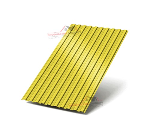 Купить профилированный лист С8-0.7, Ширина-1150мм, Полиэстер RAL1018 