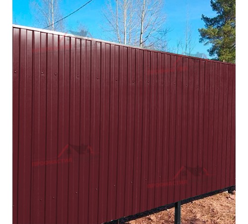 Профлист С8-1150-0.5-Призма RAL3005