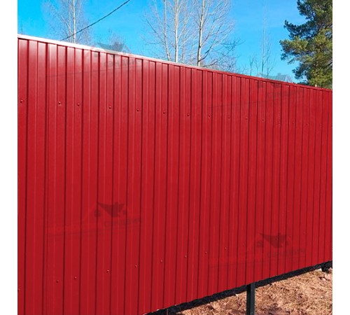 Профнастил С8-1150-0.5 Полиэстер RAL3020