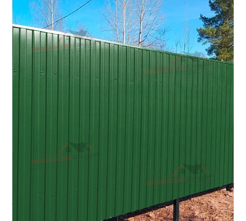 Профнастил С8-1150-0.45 Полиэстер RAL6002