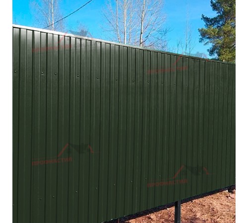 Профлист С8-1150-0.5 Viking E RAL6007