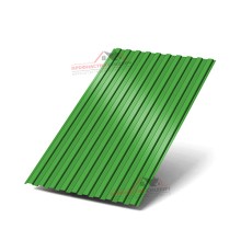 Профилированный лист С8-0.5, Ширина-1150мм, Полиэстер RAL6018