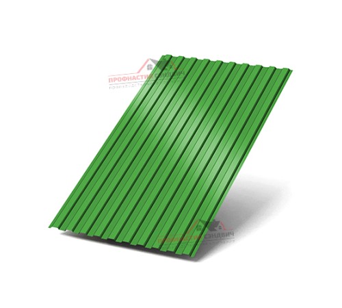 Купить профилированный лист С8-0.5, Ширина-1150мм, Полиэстер RAL6018 