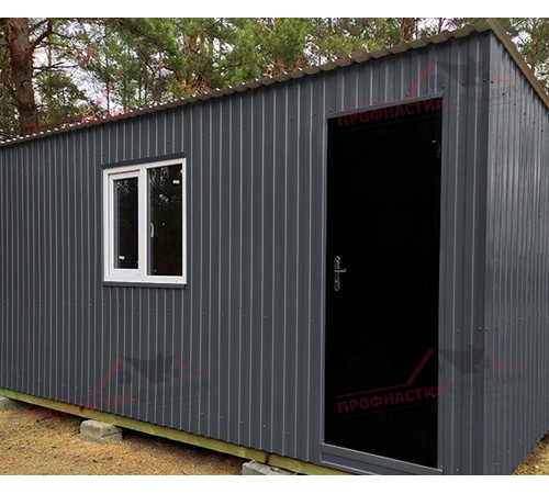 Купить профилированный лист С8-0.5, Ширина-1150мм, Призма-03 RAL7024 