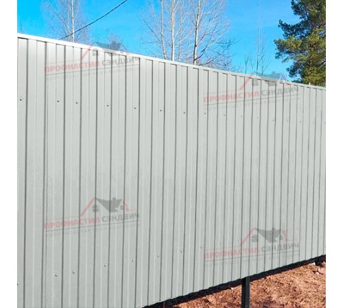 Профнастил С8-1150-0.5 Полиэстер RAL7035