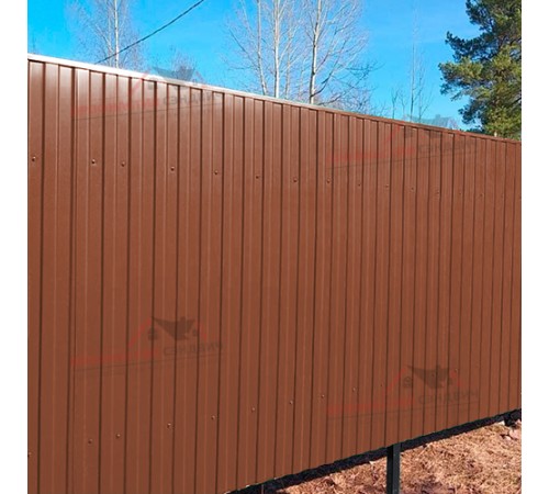 Профлист С8-1150-0.5 Viking E RAL8004