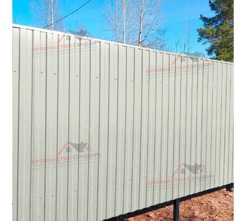 Профнастил С8-1150-0.5 Полиэстер RAL9002