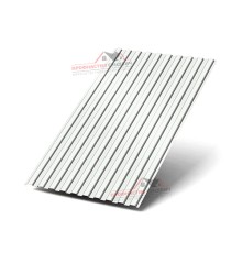 Профилированный лист С8-0.4, Ширина-1150мм, Полиэстер RAL9003