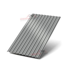 Профилированный лист С8-0.5, Ширина-1150мм, Призма-03 RAL9006