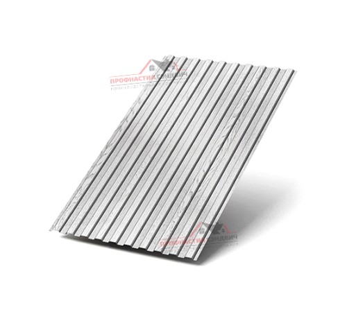 Купить профилированный лист С8-0.5, Ширина-1150мм, ECOSTEEL-MA Беленый Дуб 