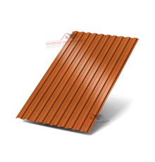 Профилированный лист С8-0.5, Ширина-1150мм, AGNETA CopperCopper