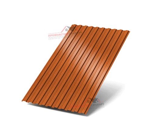 Купить профилированный лист С8-0.5, Ширина-1150мм, AGNETA-20 CopperCopper 