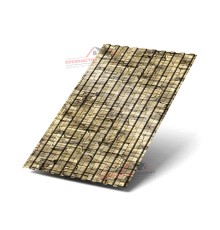 Профилированный лист С8-0.5, Ширина-1150мм, ECOSTEEL Песчаник