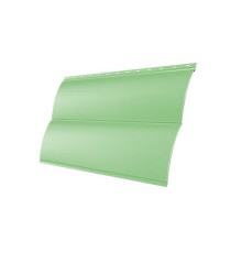 Блок-хаус classic 0,45 PE RAL6019 бело-зеленый