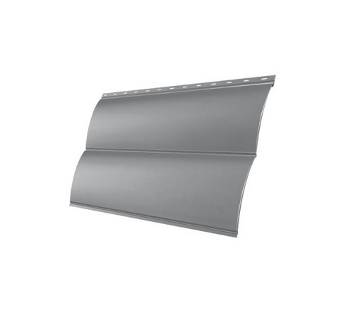 Купить блок-хаус classic 0,45 PE RAL7004 сигнальный серый 